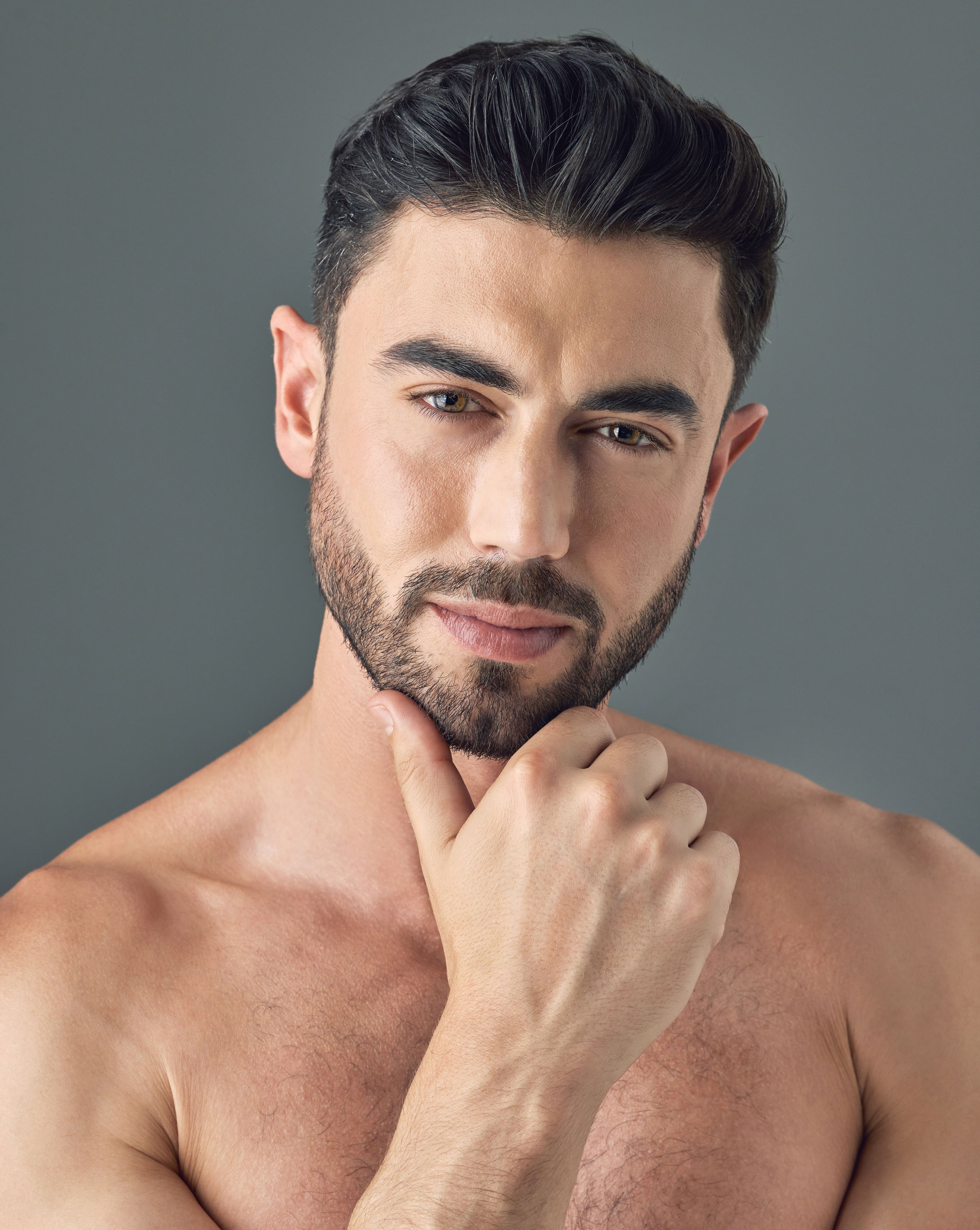 Man with a well-groomed, full beard